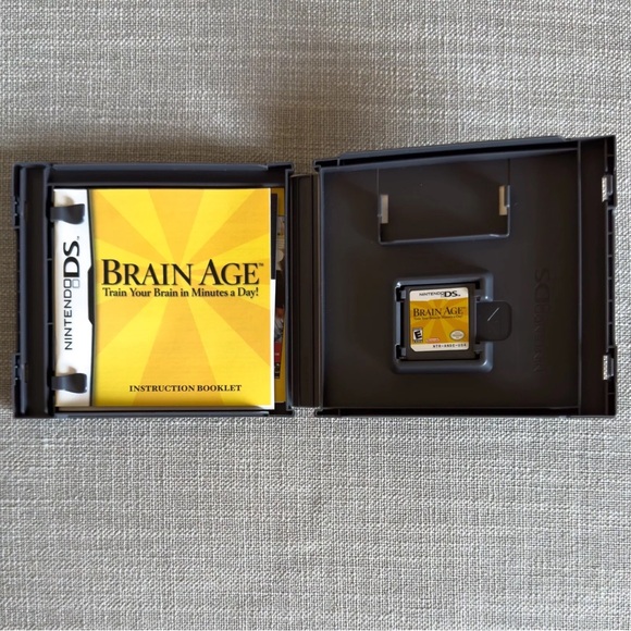 Brain Age: Train Your Brain in Minutes a Day! Nintendo DS Lite 3DS CIB Complete - Picture 3 of 6